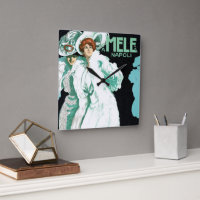 Art Nouveau vintage, mode italienne, femmes élégan