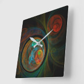 Horloge Carrée Art square (Angle)