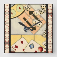 Assortiment brouillé des jeux de hasard