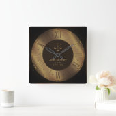 HORLOGE CARRÉE ATTORNEY | (Maison)