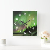 Horloge Carrée Aurora explosif (Maison)