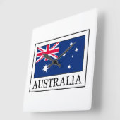Horloge Carrée Australie (Angle)