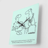 Horloge Carrée Auto-diagnostic (Angle)