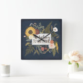 Horloge Carrée Autumn romance IV | We Belong Together (Maison)