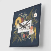 Horloge Carrée Autumn romance IV | We Belong Together (Angle)