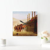 Horloge Carrée Ave Caesar by Jean-Leon Gerome (Maison)
