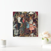 Horloge Carrée Avril Fool 1948 (Maison)