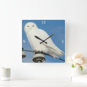 Horloge Carrée B50 Snowy (Maison)