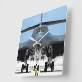 HORLOGE CARRÉE B-1B LANCER (Angle)