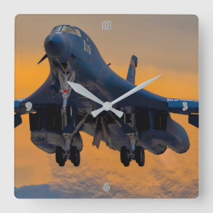 HORLOGE CARRÉE B-1B LANCER