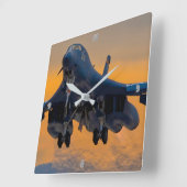 HORLOGE CARRÉE B-1B LANCER (Angle)