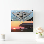 HORLOGE CARRÉE B-2 SPIRIT (Maison)