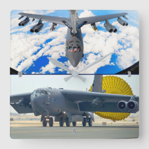 HORLOGE CARRÉE B-52H STRATOFORTRESS