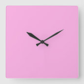 Horloge Carrée Baker Miller Pink (Recto)