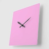 Horloge Carrée Baker Miller Pink (Angle)
