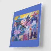 Horloge Carrée Bandido Bakeoff (Angle)