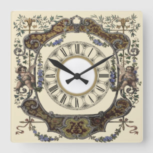 Horloge Carrée baroque