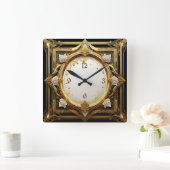 Horloge Carrée baroque (Maison)