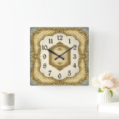 Horloge Carrée Baroque (Maison)