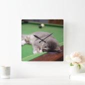 Horloge Carrée Bassin de jeu Kitten (Maison)