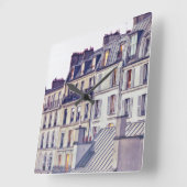 Horloge Carrée Bâtiment de dessus de toit de l'architecture | de (Angle)