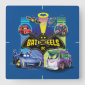 Horloge Carrée Batwheel™ Vs Légion de Zoom (Recto)