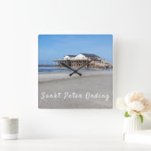 Horloge Carrée Beach House sur pilotis St Peter Ording (Maison)