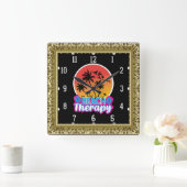 Horloge Carrée Beach Therapy-18920 (Maison)