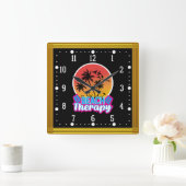 Horloge Carrée Beach Therapy-18920 (Maison)