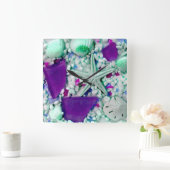 Horloge Carrée Beach Wall Clocks (Maison)