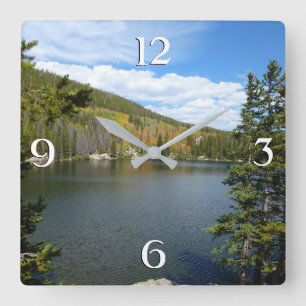 Horloge Carrée Bear Lake au parc national Rocky Mountain