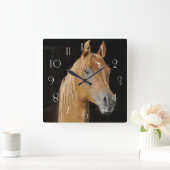 Horloge Carrée Beau arabian pur dans le décrochage (Maison)