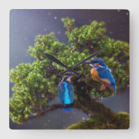 Beauté de la nature - Kingfisher et Bonsai