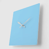 Horloge Carrée Bébé Bleu (Angle)