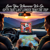 Horloge Carrée Bébé Panda Rose Rouge