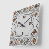 Horloge Carrée Belle étonne (Angle)
