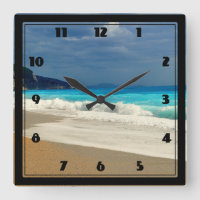 Belle Turquoise Bleue Mer Tropicale Photographie