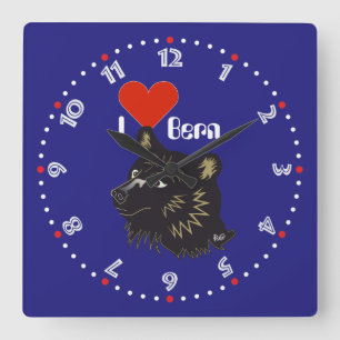 Horloge Carrée Bern Berne Berna Schweiz Suisse Svizra Uhr