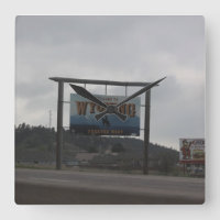Bienvenue dans l'horloge du Wyoming