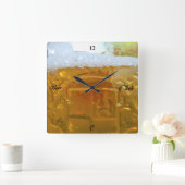 Horloge Carrée Bière O'Clock, (Maison)