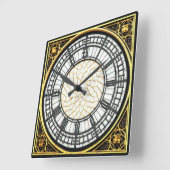 Horloge Carrée Big Ben Clock (Angle)