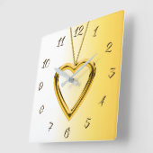 Horloge Carrée Bijoux (Angle)