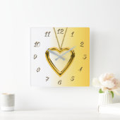 Horloge Carrée Bijoux (Maison)