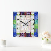 Horloge Carrée Bijoux 1 (Maison)