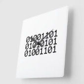 HORLOGE CARRÉE BINARY MUM (Angle)