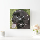 Horloge Carrée Black Newfoundland (Maison)