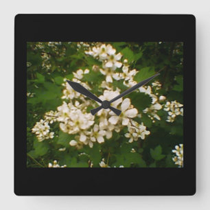 Horloge Carrée Blackberry Blossom