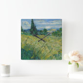 Horloge Carrée Blé vert | 1889 (Maison)