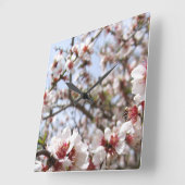 Horloge Carrée Blossom (Angle)