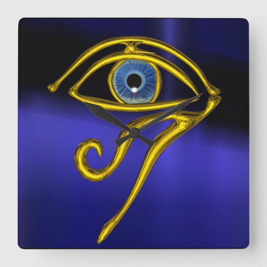 HORLOGE CARRÉE BLUE TALISMAN (Recto)